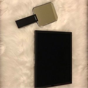 Chanel Cosmetic Tray & Hand Held Mirror